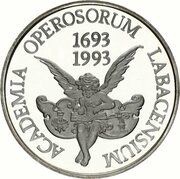 500 Tolarjev Academia Operosorum Labacensium reverse image