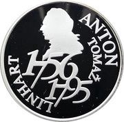 5000 Tolarjev 250th Birthday of Anton Tomaž Linhart, Slovenia, 2006 reverse image