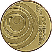 20 000 Tolarjev Slovenia and the Tolar Anniversary, Slovenia, 2001 reverse image