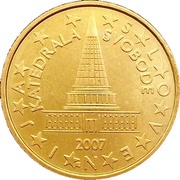 10 Euro Cents 2nd map obverse image