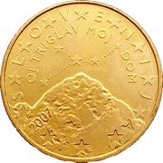 50 Euro Cents 2nd map obverse image