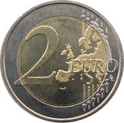 2 Euros Treaty of Rome reverse image