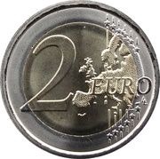 2 Euros Jože Plečnik, Slovenia, 2022 reverse image