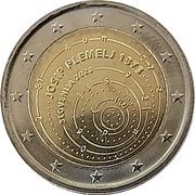 2 Euro Josip Plemelj obverse image