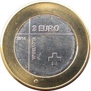 3 Euros Red Cross obverse image