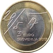 3 Euro May Declaration obverse image