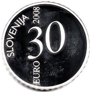 30 Euros Valentin Vodnik obverse image
