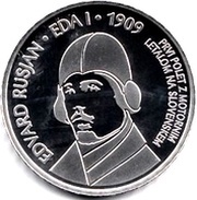 30 Euros First powered aircraft, Slovenia, 2009 reverse image