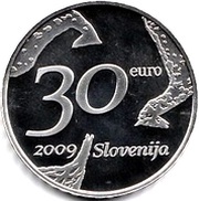 30 Euros Zoran Mušič obverse image