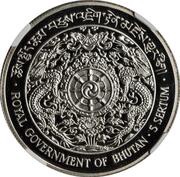 5 Sertums - Jigme Singye reverse image