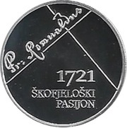 30 Euros 300th anniversary of the Škofja Loka Passion, Slovenia, 2021 reverse image