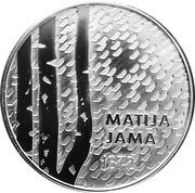 30 Euros Matija Jama, Slovenia, 2022 reverse image