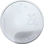 30 Euros Boris Pahor obverse image