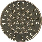 100 Euros European Union Presidency obverse image