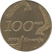 100 Euros Zoran Music obverse image
