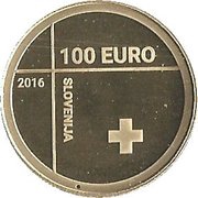 100 Euros Red Cross obverse image