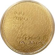 100 Euros Matija Jama obverse image