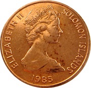 2 Cents - Elizabeth II 2nd portrait obverse image