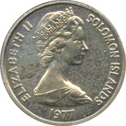 5 Cents - Elizabeth II 2nd portrait obverse image