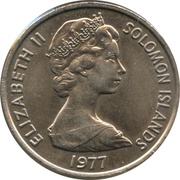 20 Cents - Elizabeth II 2nd portrait obverse image