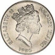 20 Cents - Elizabeth II FAO obverse image