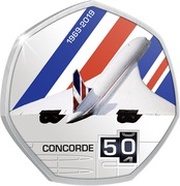 20 Cents - Elizabeth II Delta Wing reverse image