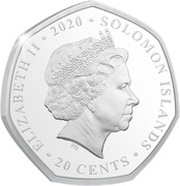 20 Cents - Elizabeth II Remembrance Day obverse image