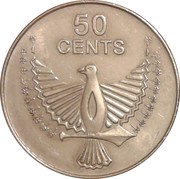 50 Cents - Elizabeth II 4th portrait, Solomon Islands, 2012-2016 reverse image