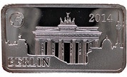 ½ Dollar - Elizabeth II Berlin reverse image