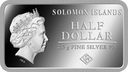 ½ Dollar - Elizabeth II London obverse image
