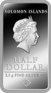 ½ Dollar - Elizabeth II Paris obverse image