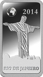 ½ Dollar - Elizabeth II Rio de Janeiro reverse image