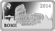 ½ Dollar - Elizabeth II Rome reverse image