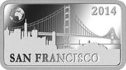 ½ Dollar - Elizabeth II San Francisco reverse image