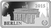 ½ Dollar - Elizabeth II Berlin, Solomon Islands, 2015 reverse image