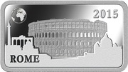 ½ Dollar - Elizabeth II Rome, Solomon Islands, 2015 reverse image