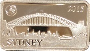 ½ Dollar - Elizabeth II Sydney, Solomon Islands, 2015 reverse image