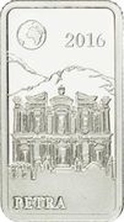 ½ Dollar - Elizabeth II Petra, Solomon Islands, 2016 reverse image