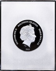 ½ Dollar - Elizabeth II Black Madonna of Częstochowa obverse image