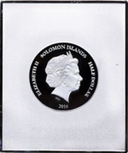 ½ Dollar - Elizabeth II Self-portrait obverse image