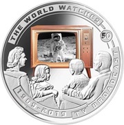 ½ Dollar - Elizabeth II The World Watches, Solomon Islands, 2019 reverse image