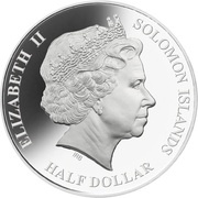 ½ Dollar - Elizabeth II Tranquility Base obverse image