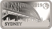 ½ Dollar - Elizabeth II Sydney, Solomon Islands, 2019 reverse image