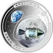 ½ Dollar - Elizabeth II Apollo 8, Solomon Islands, 2020 reverse image