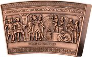½ Dollar - Elizabeth II Cortez and Montezuma at Mexican Temple reverse image