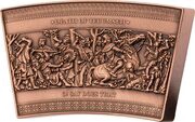 ½ Dollar - Elizabeth II Death of Tecumseh, Solomon Islands, 2020 reverse image