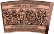 ½ Dollar - Elizabeth II Landing of the Pilgrims, Solomon Islands, 2020 reverse image