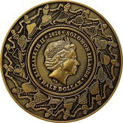 ½ Dollar - Elizabeth II Menelaus and Patroclus obverse image