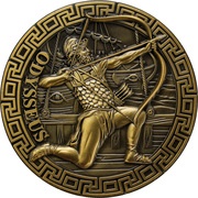 ½ Dollar - Elizabeth II Odysseus reverse image