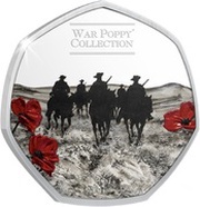 50 Cents - Elizabeth II For the Light Horse and Walers, Solomon Islands, 2020 reverse image